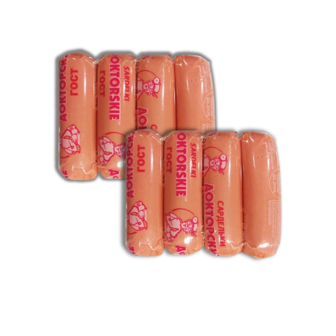 Set 1+1 Doktorskie Jumbo Franks sausages, GoldStar, 800g Buy Online at GastronomUSA
