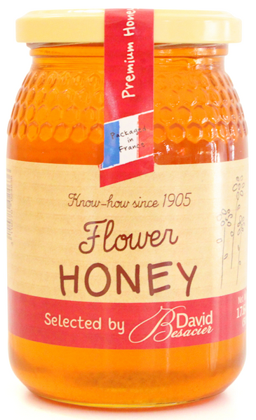 Flower honey by David Besacier, 500 g – Buy Online at GastronomUSA