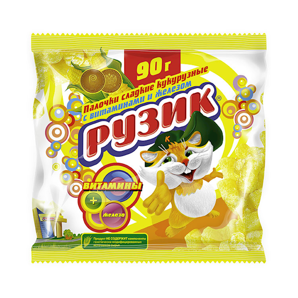 Ruzik sweet corn sticks, 90 g – Buy Online at GastronomUSA