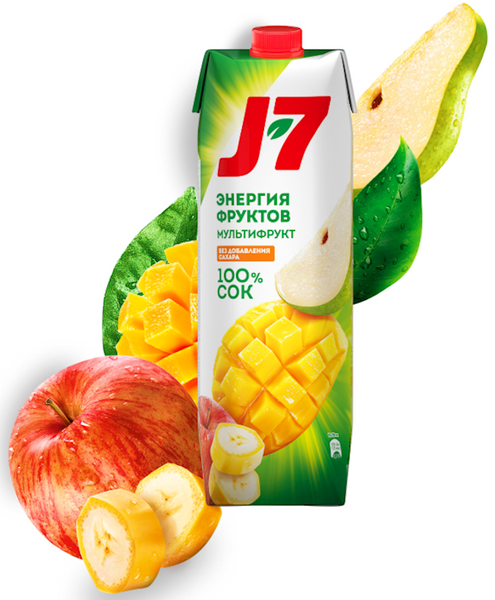 Multifruit juice, J7, 1 l – Buy Online at GastronomUSA