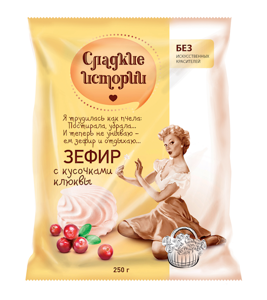 Sladkie Istorii Marshmallow With Cranberries RotFront 250 G Buy sladkie-istorii-marshmallow-with-cranberries-rotfront-250-g-buy